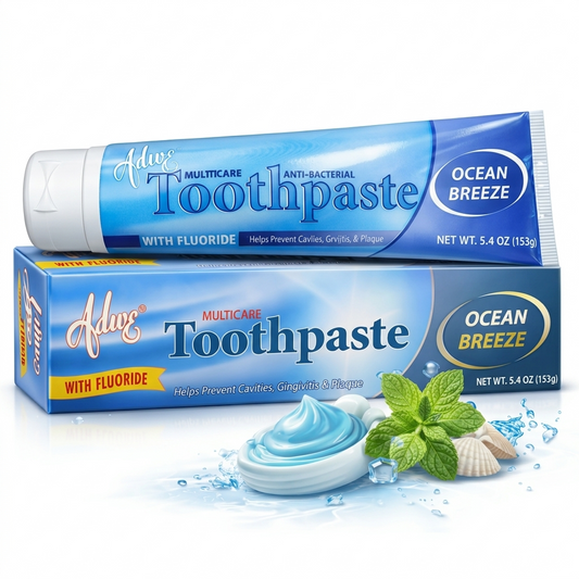 Adwe Kosher Toothpaste – Ocean Breeze Fresh Flavor 5.4 OZ.