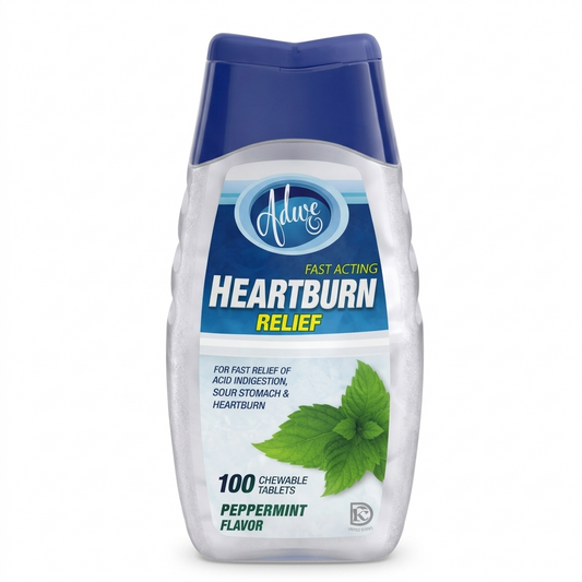 Adwe Heartburn Relief - 100 Chewable Tablets