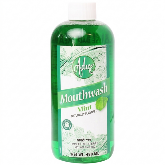 Adwe Kosher Mouthwash Mint - 16.5 fl oz (490mL)