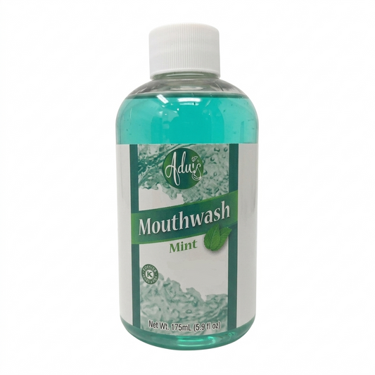 Adwe Kosher Mouthwash Mint - Small 6 fl oz (175mL)
