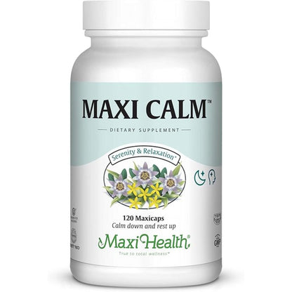 Maxi Calm Serenity and Relaxation Support Capsules - 120 Count