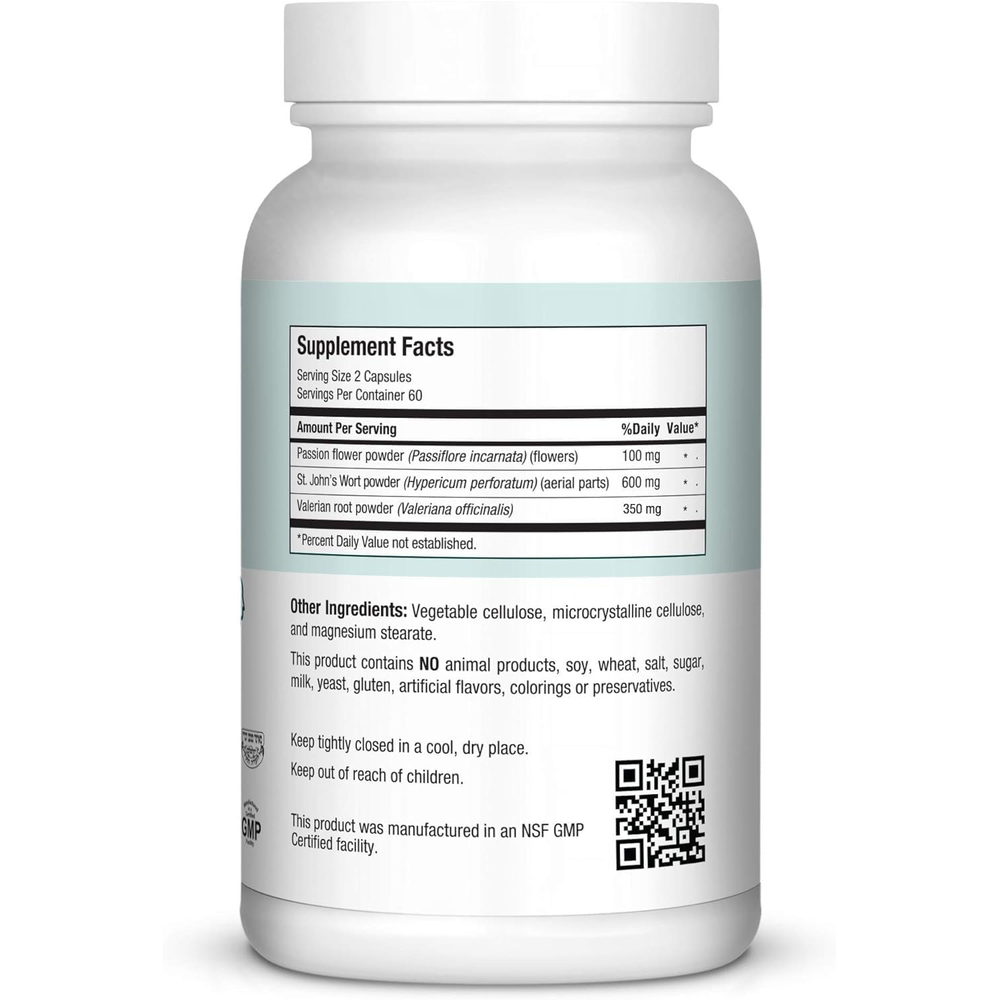 Maxi Calm Serenity and Relaxation Support Capsules - 120 Count