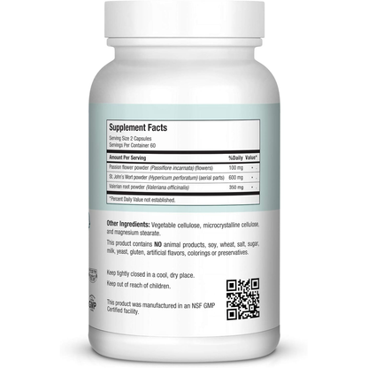 Maxi Calm Serenity and Relaxation Support Capsules - 120 Count