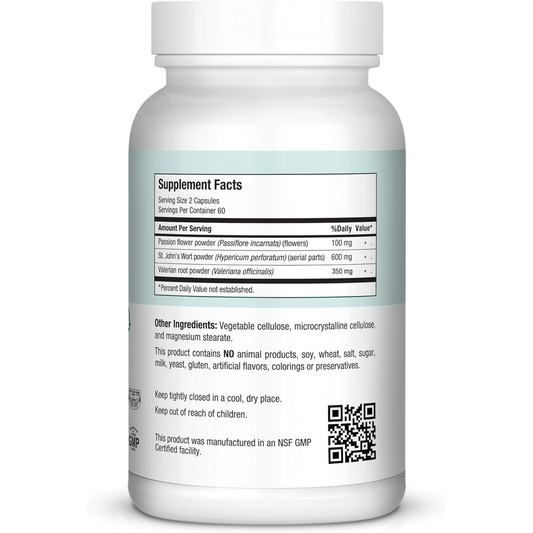 Maxi Calm Serenity and Relaxation Support Capsules - 120 Count